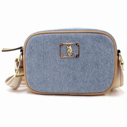 U.S. POLO ASSN. ユーエスポロアッスン バッグ レディース デニム クロスボディ ショルダーバッグ 27A276 AA00A MEDWASH