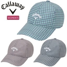 キャロウェイ ゴルフ キャップ アパレル連動チェック柄キャップ レディース 2026年発売 Callaway Golf C26191204 お誕生日祝い お祝い 記念品 30代 40代 50代 60代 母の日 お母さん 還暦祝い 敬老の日 彼女 人気プレゼント プレゼント
