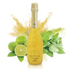 ◆クール便発送【シャンパン】光る マバム モヒート ラメ入り*750ml 誕生日 お中元 お歳暮 お年賀 敬老の日 記念日 父の日 母の日 内祝い ギフト プレゼント 酒