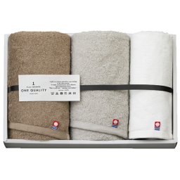 【ギフト対応無料】ワンクォリティ細番手ふんわりタオル (Q-88300) ※送料無料(北海道・沖縄は除く)