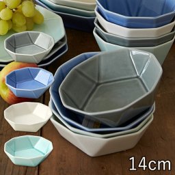 TAMAKI ゴカク ボウル 14cm 260ml 食器 お皿うつわ おしゃれ かわいい シンプル 北欧 韓国 台灣 台湾 カフェ 和食器 多角形 五角形 角皿 鉢 新生活 ギフト プレゼント おうちごはん