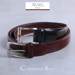 ベルト レディース コードバン 日本製 35mm PRAIRIE プレリー ブランド 通勤 パンツスーツ おしゃれ 大きいサイズ 馬革 レザー 本革 牛革 国産 日本 ロングサイズ プレゼント ギフト カジュアル 革婚式 belt (09000553r) バレンタイン 成人祝い