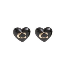 コーチ ピアス COACH 422706 GLD001 レディース アクセサリー ブラック ゴールド