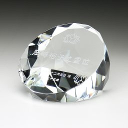 クリスタル位牌 ギフトKH-20（大）（小）名入れ お位牌 仏具 仏壇 49日 法要 おしゃれ 手元供養 小型 夫婦 連名 戒名 俗名 彫刻