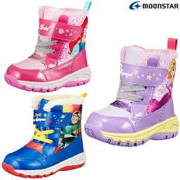 ディズニー Disney ベビー キッズ ウィンターブーツ スノーブーツ 防寒 防水 子供用 ブーツ DN WC035E トイストーリー リトルマーメイド ラプンツェル