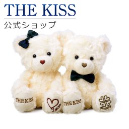 THE KISS オリジナルベア 『 LOVE & HAPPY 』 THE KISS 公式ショップ ザ・キッス ベア リボン ウェディングベア ウェルカムベア 結婚式 BEAR-LOVEHAPPY-02-8000 ギフト アニバーサリー