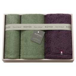 KOYOI〈今宵〉 日本製 今治・泉州タオルセット ／タオル 日用品・ヘルスケア 敬老の日 プレゼント ギフト お祝い いつ 70代 80代 メッセージ おじい おばあ 祖父母 お彼岸 お供え 秋 2026 送料無料 ギフト プレゼント プチギフト 内祝い 快気祝い 出産祝い 結婚祝い 引出物 新築祝い お返し
