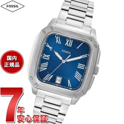 フォッシル FOSSIL 腕時計 メンズ CROSBY 三針デイト ステンレススチールウォッチ FS6121【2025 新作】