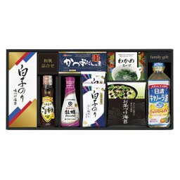 【ギフト対応無料】キッコーマンしょうゆ&白子のり食卓詰合せ (KSC-50S) ※送料無料(北海道・沖縄は除く)