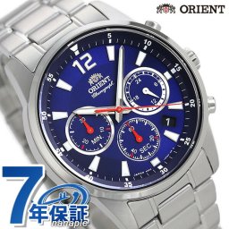 オリエント スポーティー クロノグラフ 42mm クオーツ RN-KV0002L 腕時計 ブランド メンズ ブルー