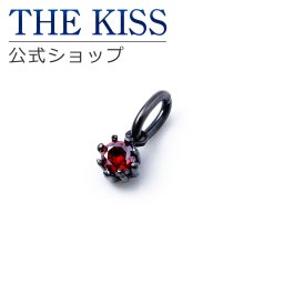 THE KISS 公式ショップ ステンレス チャーム ペア 誕生石カラーストーン （レディース メンズ 単品） ペアアクセサリー カップル 人気 ジュエリーブランド THEKISS ペア ネックレス・ペンダント プレゼント TCH1005 アニバーサリー