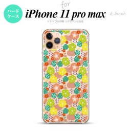 iPhone11ProMax iPhone11pro max スマホケース ハードケース 花柄 春 ピンク メンズ レディース nk-i11pm-1705