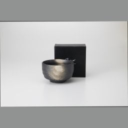 暖彩 黒吹き 抹茶碗 陶器 美濃焼 やきものの里から、暮らしを贈ります。　ギフト 食器 セット テーブルウェア