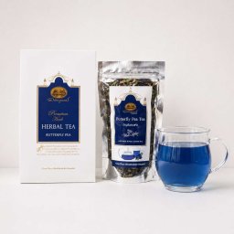 バタフライピー＆香りマグカップセット ハーブティー ノンカフェイン 紅茶