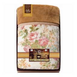 大協加工 厚手の衿付マイヤー毛布 AP2480 インテリア 寝具 収納 寝具【送料無料】