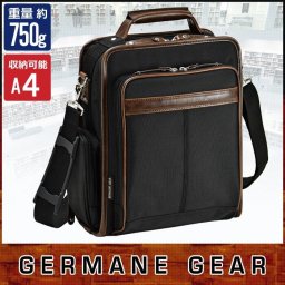 正規品 平野鞄 ひらのかばん ヒラノ GERMANE GEAR ショルダーバッグ メンズ 斜めがけ A4 縦型 ビジネスショルダーバッグ 軽量 カジュアル メンズ ショルダーバック #33682 hira39 旅行 ギフト