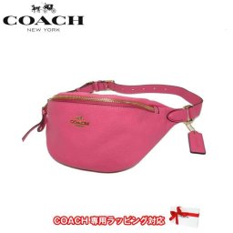 コーチ アウトレット COACH ショルダーバッグ F48738 ペブルド レザー ベルトバッグ / ウエストポーチ / ボディーバッグ IMBAJ(ピンクルビー)【RCP】【楽天カード分割】【レディース】