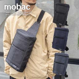 mobac モバック ボディバッグ メンズ スリングバッグ ワンショルダー 肩掛け 斜め掛け 撥水 防水 ポリエステル ファスナー ジッパー