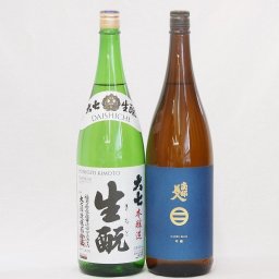 南部美人×大七2本セット(大七 生もと 本醸造(福島県) 南部美人 吟醸(岩手県)) 1800ml×2本