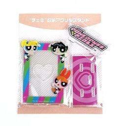 パワーパフガールズ チェキ収納アクリルスタンド 推し活 日本製 Power puff Girls