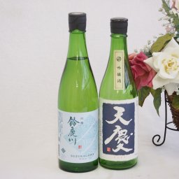 日本酒吟醸決定版2本セット(早川酒造 天慶 吟醸(三重県) 清水清三郎商店 鈴鹿川 吟醸(三重県)) 720ml×1本 750ml×1本