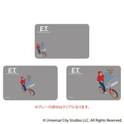ET グッズ 通販 E.T. クリアカード まじかる百貨店クリアカード 4947864075590 the Extra Terrestrial03 スマホ 透明 カード 映画グッズ イーティー おしゃれ 推し活 キャラクター レンチキュラー コレクション ホビー