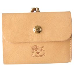 イルビゾンテ IL BISONTE 財布 レディース がま口財布 ミニウォレット バケッタレザー 本革 NATURALE ナチュラル ヌメ C1114 EP 120O 送別会 誕生日 お中元 結婚祝い 結婚式 彼氏 息子 夫 男性 彼女 妻 女性 財布 高級 父の日 母の日 即日発送 ホワイトデー
