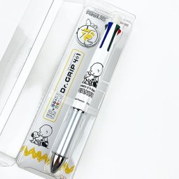 スヌーピー PEANUTS 75th Dr.Grip 4+1 ボールペン (ホワイト) 文具 日本製