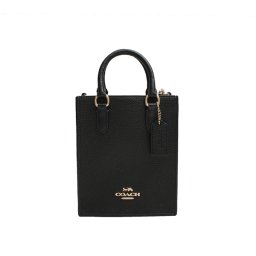 コーチ ショルダーバッグ COACH PLLD LTH NS MIN TOTE CJ500-IMBLK レディース ブラック