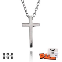 FILL HEARTS ネックレス レディース 女性 大人 シルバー アクセサリー Classical Cross クラシカルクロス クロス 十字架 金属アレルギー対応 シルバー925 S925 ロジウムメッキ 40cm 小さめ シルバーネックレス