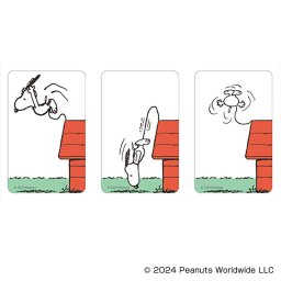 PEANUTS グッズ 通販 スヌーピー クリアカード まじかる百貨店クリアカード 4947864066314 PEANUTS05 SNOOPY スマホ裏 スマートフォン 透明 カード おしゃれ かわいい オシャレ 可愛い キャラクター レンチキュラー ホビー