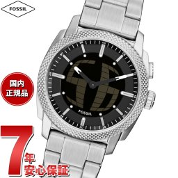 フォッシル FOSSIL 腕時計 アナデジ メンズ MACHINE BIG TIC 41mm ステンレススチール FS6155【2026 新作】
