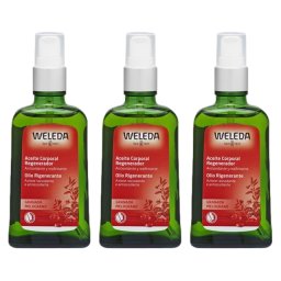 ヴェレダ ざくろ オイル ポンプ付 100ml x 3  |  WELEDA  ボディオイル 美容グッズ コスメ化粧品 誕生日 クリスマス ホワイトデー 結婚記念日 ウエディングギフト 母の日 送別会 バレンタインデー 女性 彼女 妻奥さん 母お母さん 女友達