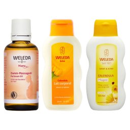 ヴェレダ マタニティ 会陰マッサージオイル 50ml とカレンドラ ベビーミルクローション 200ml とカレンドラ ベビーオイル（無香料） 200ml のセット    |  激安  WELEDA  ボディオイル 美容グッズ コスメ化粧品 誕生日 クリスマス ホワイトデー 結婚記念日 ウエディングギフ