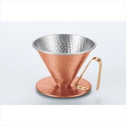 「銅のコーヒードリッパー（大）」槌目 4222