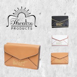 【正規取扱店】THEATRE PRODUCTS シアタープロダクツ LETTELLET レタレット 三つ折り財布 BE200409 ウォレット レザー コンパクト 小さめ 人気 オシャレ プレゼント インスタ 表参道 送料無料 新入荷