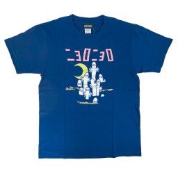 ムーミン ニョロニョロ Tシャツ(M) ネイビー アパレル MOOMIN