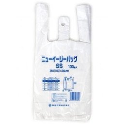 レジ袋 小サイズ ニューイージーバッグSS １袋100枚入 ＳＳ ビニール袋 乳白色 ポイント消化
