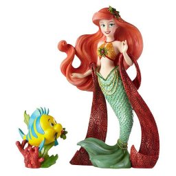 エネスコ enesco ディズニーショーケース Disney Showcase 6000818 クチュールデフォース アリエル＆フランダー リトルマーメイド 置物 フィギュア