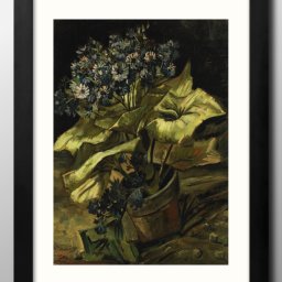 フィンセント ファン ゴッホ Cineraria A3 サイズ ポスター アート おしゃれ 絵画 インテリア 北欧 イラスト マット紙 艶消し アートパネル 額 フレーム デザイン 壁掛け ギフト 新築祝い ディスプレイ 引越し祝い　新生活　空間デザイン 