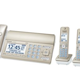 □KX-PD750DW-N パナソニック デジタルコードレス 普通紙ファクス 子機2台付き おたっくす シャンパンゴールド