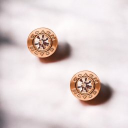 コーチ ピアス レディース ブランド COACH F54516 ローズゴールド