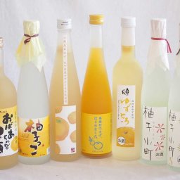 爽やかなゆず酒7本セット(国内産ゆず使用ゆずとろ 7%(福島県) 柚子小町(長崎県) 柚子小町S(長崎県) 大分県産ゆず100% 小野屋のゆず 柚子っこ7%(愛知県) 馬路村のゆず、はじめました。ゆず梅酒 国産ゆず100％おばあちゃんのゆず酒 7度) 5