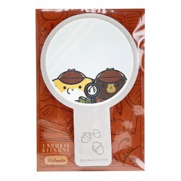 タヌキとキツネ ダイカットメモ 文具 日本製
