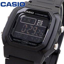 CASIO 腕時計 カシオ 時計 ウォッチ チープカシオ チプカシ 海外モデル シンプル ユニセックス ブラック W-800H-1BV [並行輸入品]