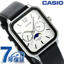 カシオ CASIO MTP-M305L-7AV スタンダード チプカシ ムーンフェイズ 海外モデル メンズ 腕時計 ブランド カシオ casio アナログ ホワイト ブラック 黒