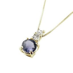 ネックレス レディース ダイヤモンド 18金 タンザナイト ダイヤ ダイヤネックレス k18 イエローゴールドk18 ダイヤ 18k ペンダント 誕生石 人気 クリスマス