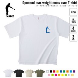 ペタンク   名入れオーバーサイズTシャツ ビッグシルエット ゆったり イージーフィット ワイドフィット メンズ サイジング    ビュット ブール マイナー スポーツ