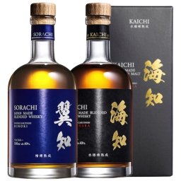 即納 海知 翼知 飲み比べセット お酒 酒 ウイスキー ウィスキー 500ml 箱入り ミズナラ樽 ヒノキ樽 ブレンデッドウイスキー ギフト プレゼント 誕生日 父 還暦 結婚祝い 記念日 男性 女性 おしゃれ 高級 アルコール クリスマス ジャパニーズウィスキー