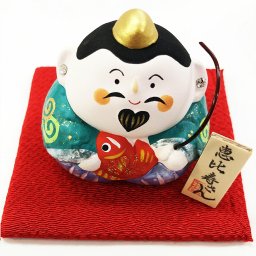 七福神 置物 【福笑 恵比寿】 インテリア 雑貨 癒しグッズ プレゼント ギフト 陶器 おもちゃ 置物 七福神 敬老の日 プチギフト お茶 2026 雑貨 インテリア 内祝い オブジェ 女性 父 母 贈り物 引越し 挨拶品 お土産 おみやげ お祝い 誕生日